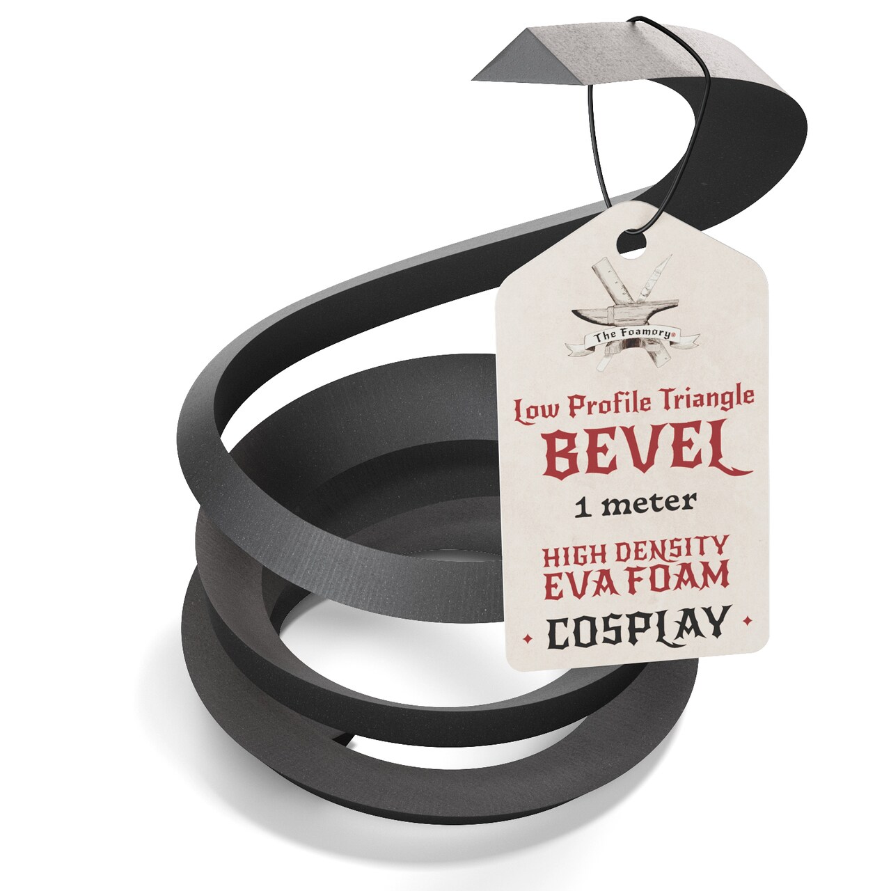 EVA Foam Dowel/Bevel - 1 to 3 Meter(s) Cosplay Craft Material - Multiple Shapes - Multiple Diameters 5-40mm